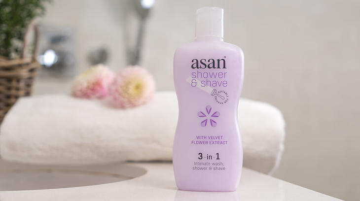 Asan Shower&Shave for intimbarbering 