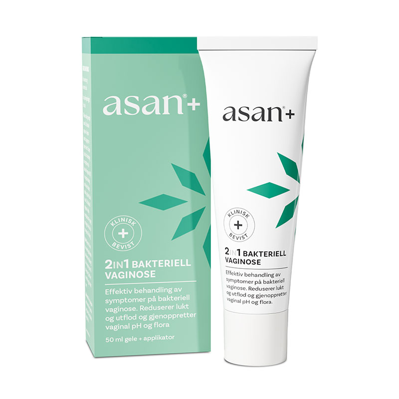 Asan+ 2in1 Bakteriell vaginose